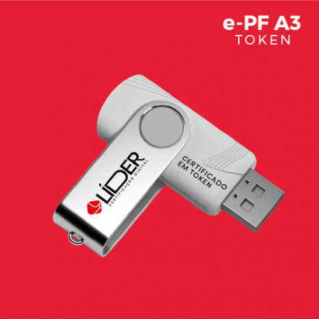 Certificado Digital para Pessoa Física A3 em token (e-PF A3)
